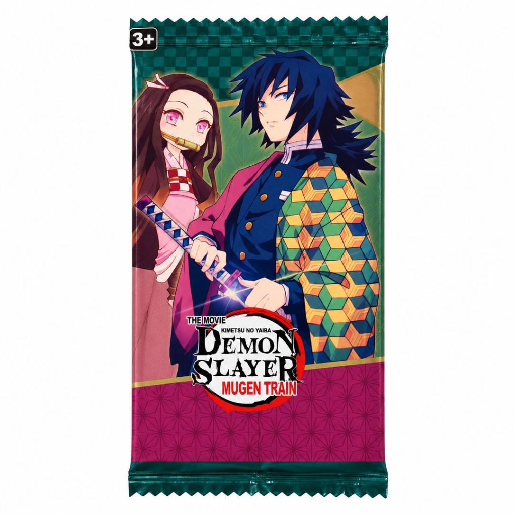 Kimetsu no Yaiba Demon Slayer Mugen Train Cartas Coleccionables - imagen 2