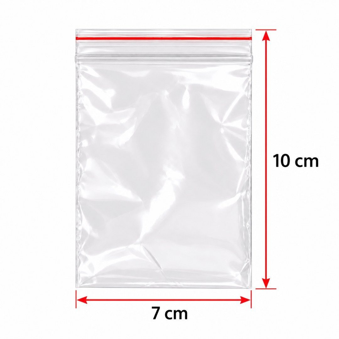 Bolsas Zipper Tipo Ziploc 7x10 cm (x10 bolsas) - imagen 2