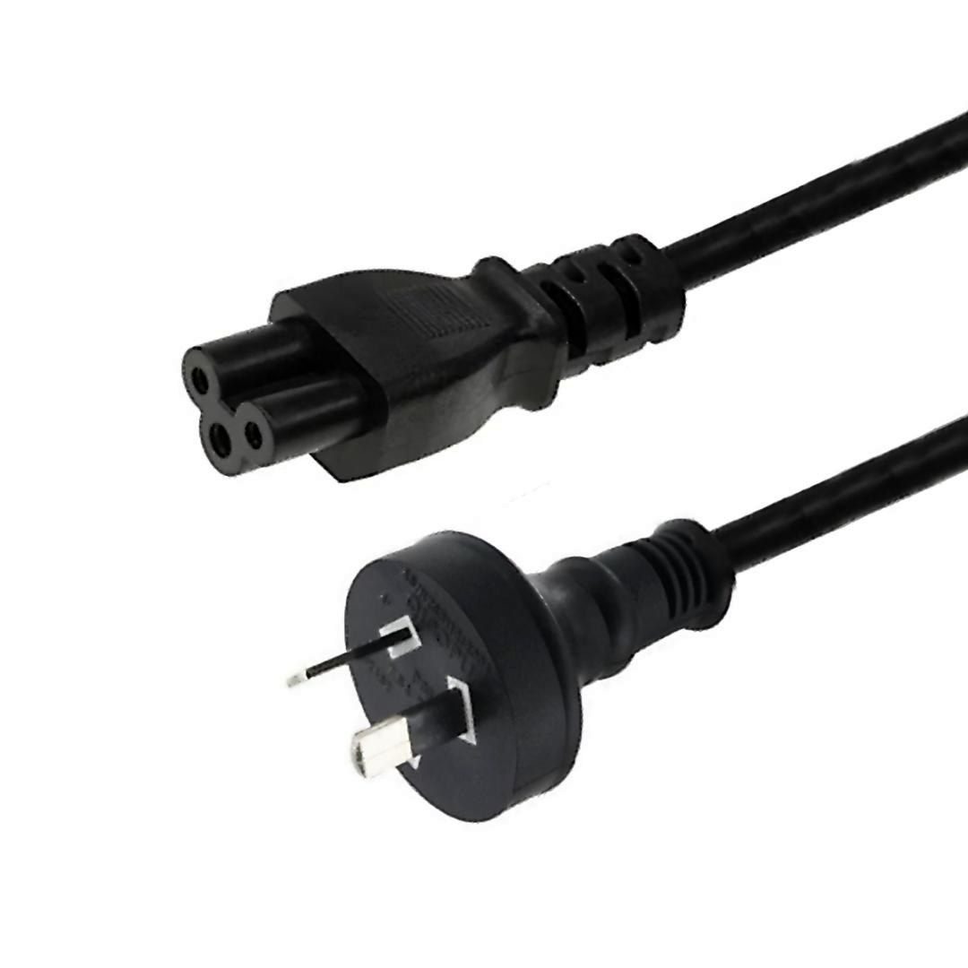 Cable Corriente IEC C5  (Trebol, Mickey) para Cargadores