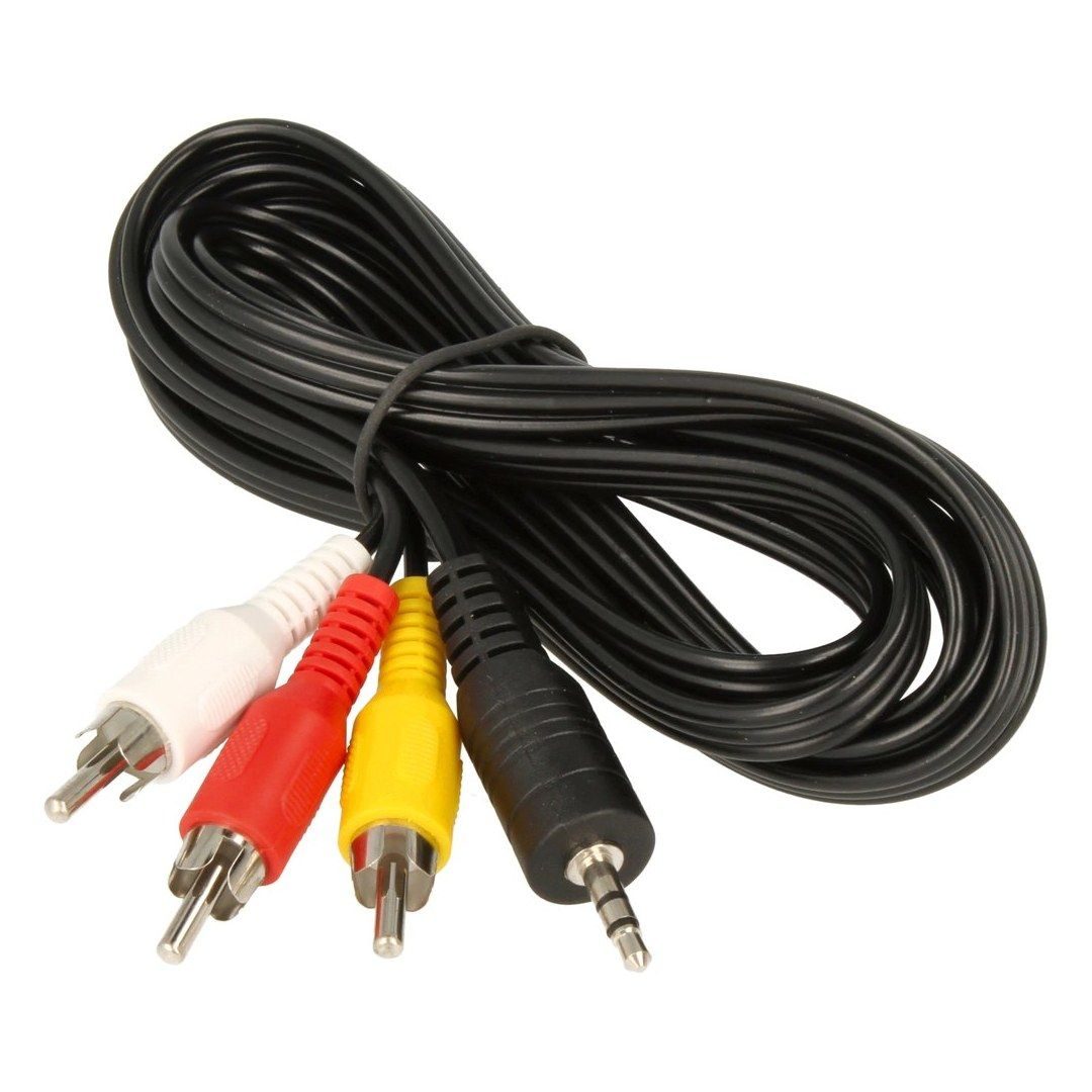 Cable Plug a 3 RCA 1.5m Generico