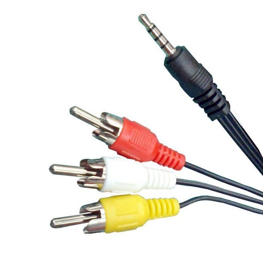 Cable Plug TRRS a 3 RCA