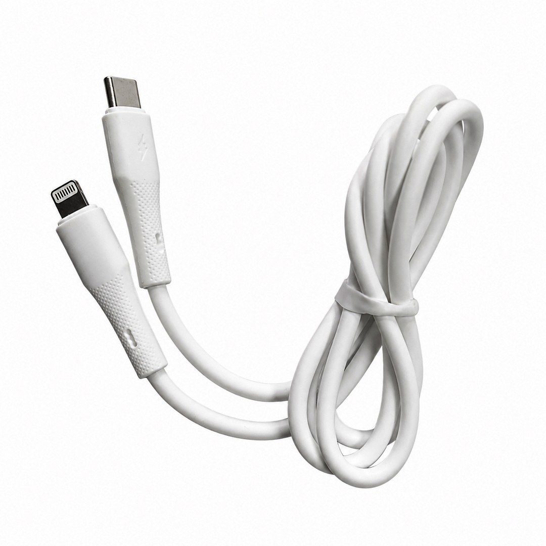 Cable USB a Iphone Tipo-C Send+ 3,1A - 1m - 30W (QD48C&I) - imagen 2