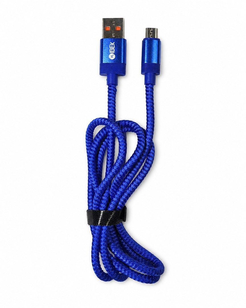 Cable USB a Micro USB Ibek 5.1A 1m - imagen 2