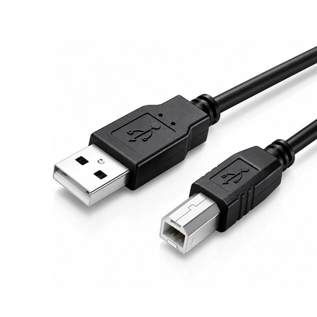 Cable USB para Impresora 2m. (USB Tipo-A a Tipo-B) Noga