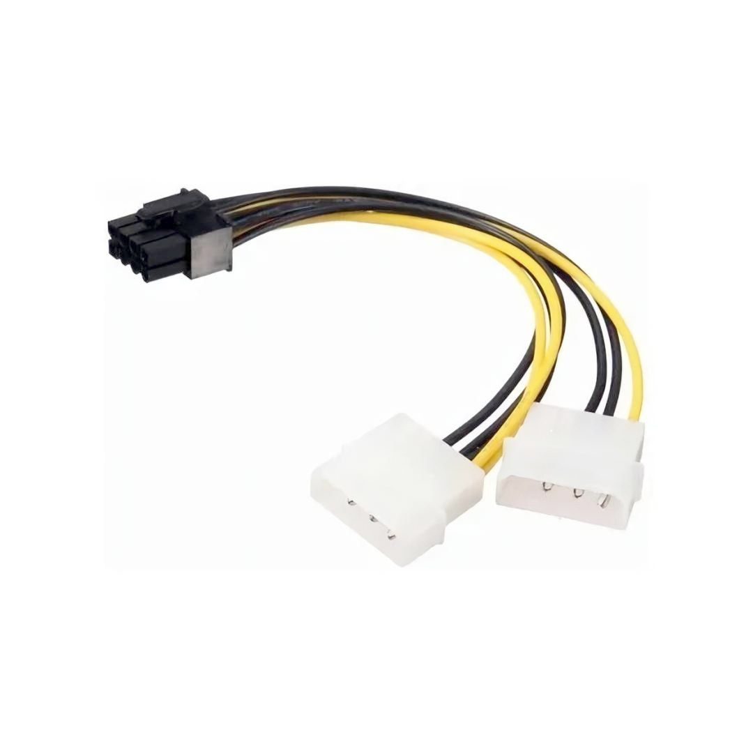 Cable VGA alimentacion 2 Molex a 8 pines