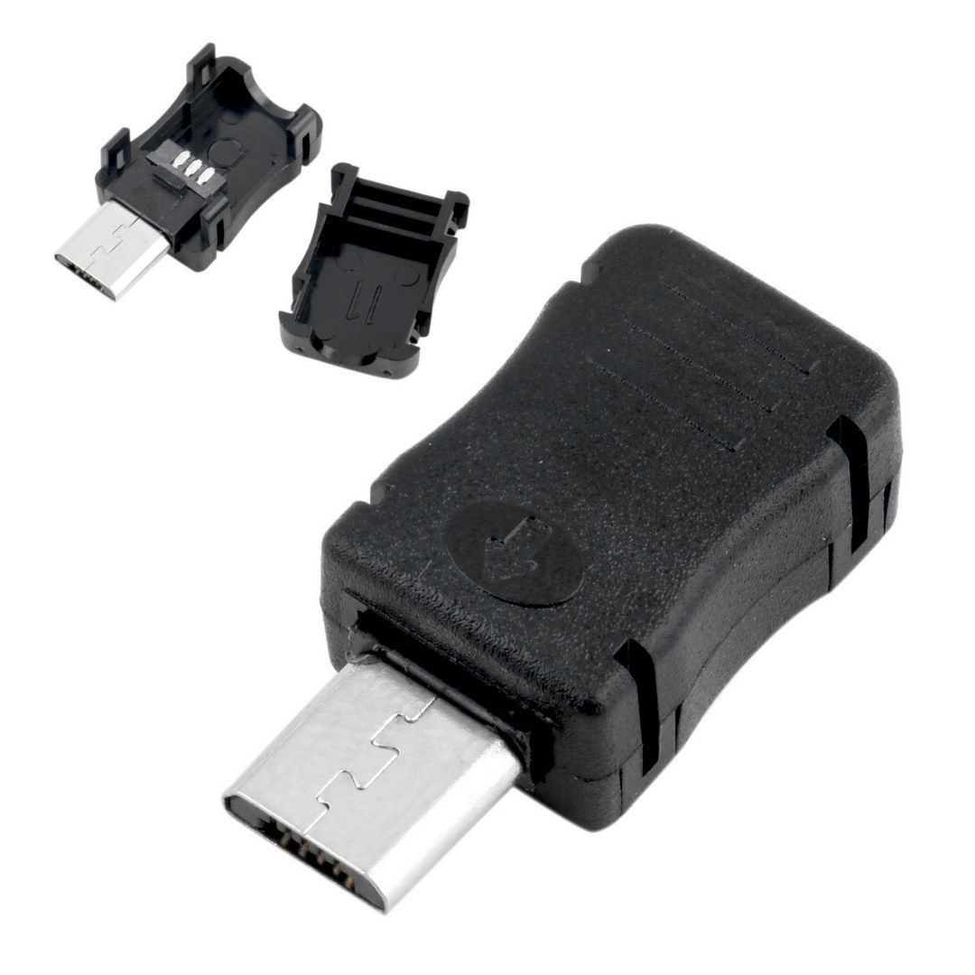 Conector Micro USB Macho (5 pines) USB-204