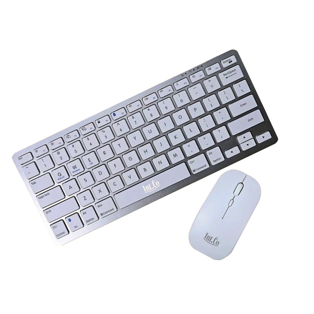Kit Teclado + Mouse Bluetooth Intco RDKM-908 Slim