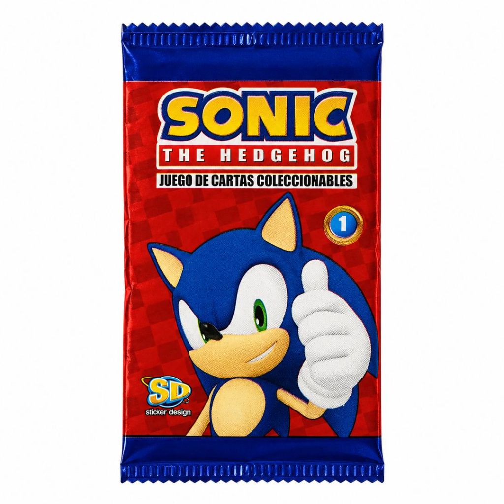 Sonic the Hedgehog Cartas coleccionables. Serie 1